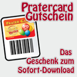 Der Pratercard -gutschein zum Sofortdownload