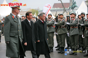 Bundesheer am Wiener Heldenplatz