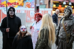 Halloweens Gesichter